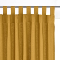 Штора С клапанами 100 хлопок Scenario 350 x 135 см желтый LA REDOUTE INTERIEURS  фото, kupilegko.ru